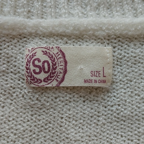 Nautical Striped Sweater Very Soft Acrylic L - Picture 3 of 6